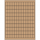 0.5" x 1"  Sheet Label