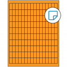 0.5" x 1"  Sheet Label