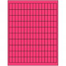 0.5" x 1"  Sheet Label