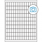 0.5" x 1"  Sheet Label