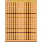 0.5" x 1"  Sheet Label
