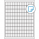 0.5" x 1"  Sheet Label