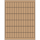 0.5" x 1.75"  Sheet Label