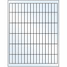 0.5" x 1.75"  Sheet Label