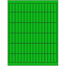 0.5" x 1.75"  Sheet Label