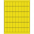 0.5" x 1.75"  Sheet Label