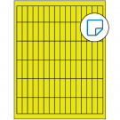 0.5" x 1.75"  Sheet Label