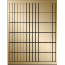 0.5" x 1.75"  Sheet Label