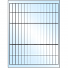 0.5" x 1.75"  Sheet Label