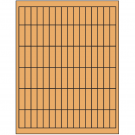 0.5" x 1.75"  Sheet Label