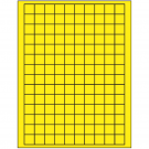 0.75" x 0.75"  Sheet Label