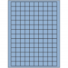 0.75" x 0.75"  Sheet Label