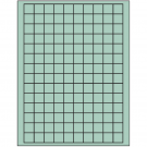 0.75" x 0.75"  Sheet Label