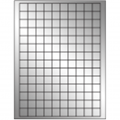 0.75" x 0.75"  Sheet Label