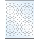 1" x 1"  Sheet Label
