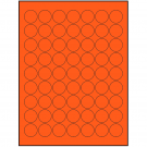 1" x 1"  Sheet Label