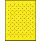 1" x 1"  Sheet Label