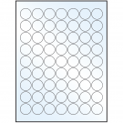 1" x 1"  Sheet Label