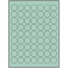 1" x 1"  Sheet Label