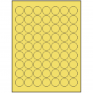 1" x 1"  Sheet Label