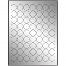 1" x 1"  Sheet Label