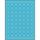 1" x 1"  Sheet Label
