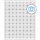 1" x 1"  Sheet Label