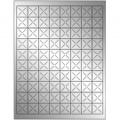 1" x 1"  Sheet Label