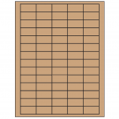 1.5" x 0.75"  Sheet Label