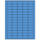 1.5" x 0.75"  Sheet Label