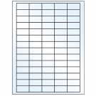 1.5" x 0.75"  Sheet Label