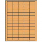 1.5" x 0.75"  Sheet Label