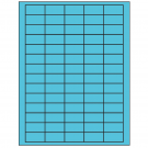 1.5" x 0.75"  Sheet Label