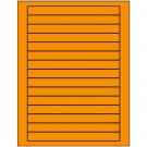 7" x 0.68"  Sheet Label