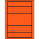 7" x 0.68"  Sheet Label