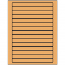 7" x 0.68"  Sheet Label