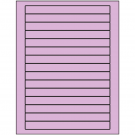 7" x 0.68"  Sheet Label