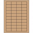 1.75" x 1"  Sheet Label