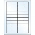 1.75" x 1"  Sheet Label