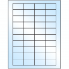 1.75" x 1"  Sheet Label