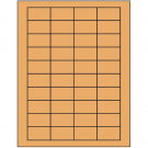 1.75" x 1"  Sheet Label