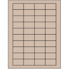 1.75" x 1"  Sheet Label