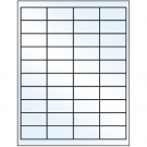 2" x 1"  Sheet Label