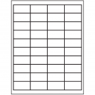 2" x 1"  Sheet Label