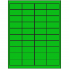 2" x 1"  Sheet Label