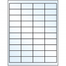 2" x 1"  Sheet Label
