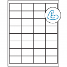 2" x 1.25"  Sheet Label