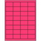 2" x 1.25"  Sheet Label