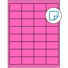 2" x 1.25"  Sheet Label