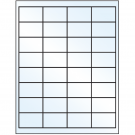 2" x 1.25"  Sheet Label